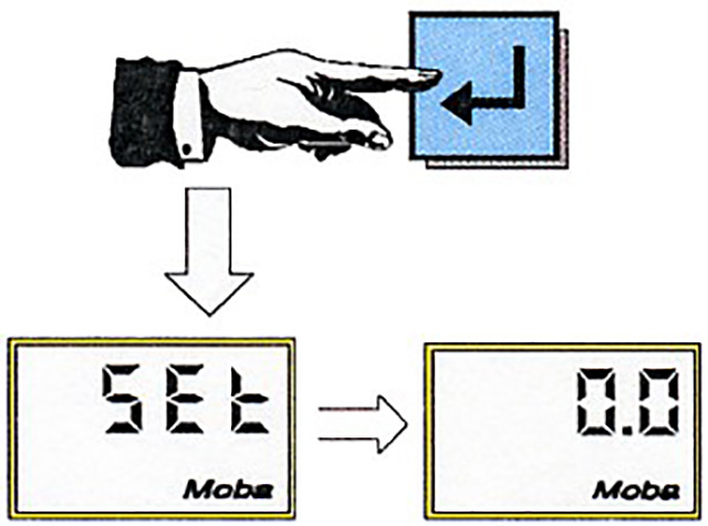 セットポイントを再設定する